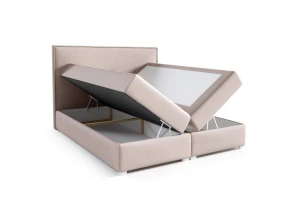 Kontinentální postel Lara 180x200 béžová