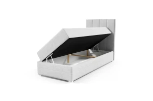 Kontinentální postel Nadia Single 70x200 Právo Beige