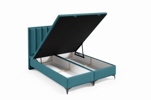 Kontinentální postel s matrací Sofia 1 140x200 Zelená