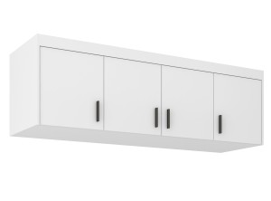 Čtyřdveřová šatní skříň Elena NAEL WH04 Bílý