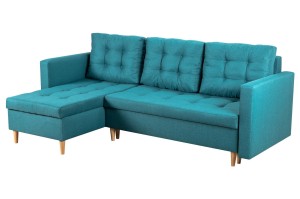 Rozkládací pohovka Oslo Tyrkysová