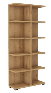 Otevřená vysoká police 184 cm Více 05 Dub Artisan