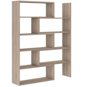 Nastavitelná knihovna 138 cm Charles 01 dub Sonoma