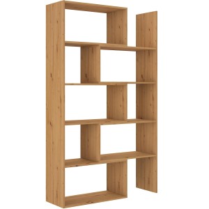 Nastavitelná knihovna 188 cm Charles 02 Dub Artisan