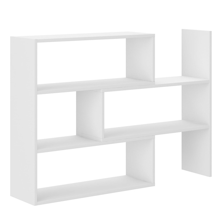 Nastavitelná knihovna 83 cm Charles 03 Bílý