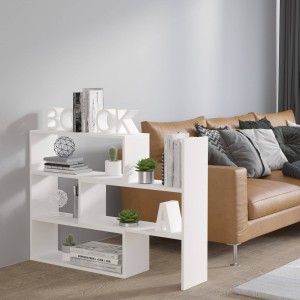 Nastavitelná knihovna 83 cm Charles 03 Bílý