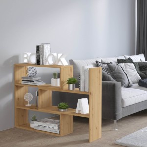 Nastavitelná knihovna 83 cm Charles 03 dub Sonoma