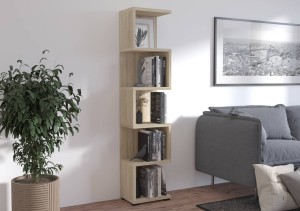 Otevřená vysoká police 184 cm Více 01 Dub Sonoma