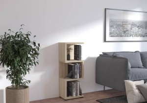 Otevřená nízká police 112 cm Více 02 Dub Sonoma