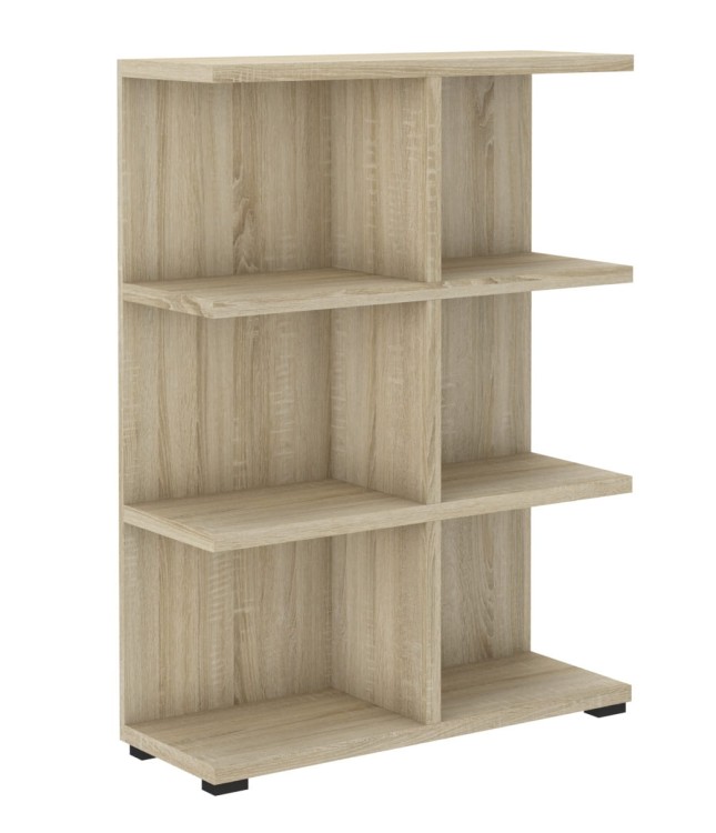 Otevřená knihovna 112 cm Více 06 Dub Sonoma
