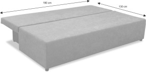 Rozkládací pohovka BS10 Šedá