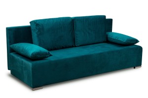Pohovka s funkcí spaní Ecco DELUXE Černá