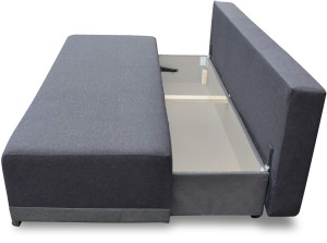 Rozkládací pohovka Bonell pružiny Eufori Graphite/šedý