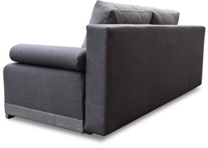 Rozkládací pohovka Bonell pružiny Eufori Graphite/šedý
