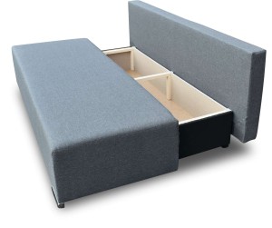 Rozkládací pohovka, bonellové pružiny Comfort Graphite