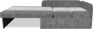 Rohová pohovka s funkcí spaní 90x200 Maxi Grafitová/Šedá