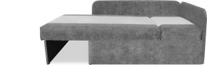 Rohová pohovka s funkcí spaní 90x200 Maxi Grafitová/Šedá