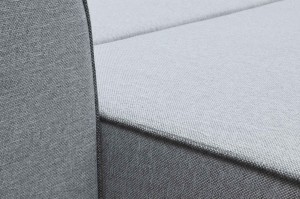 Pohovka Pele s úložným prostorem na lůžkoviny Šedá