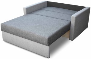 Tedi 2 rozkládací pohovka Černá / Šedá