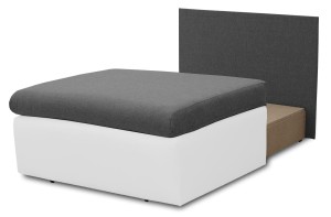 Jednolůžková rozkládací pohovka Toledo Šedá/Antracitová