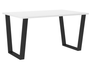Loftový stůl Caesar 138x67 Bílá