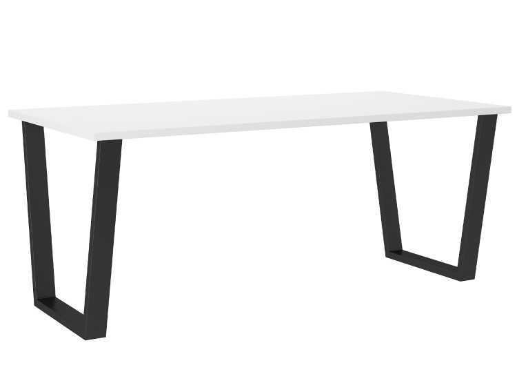 Loftový stůl Caesar 185x90 Bílá