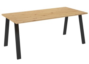 Loftový stůl Kleo 185x90 Dub Artisan
