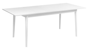 Skládací stůl RIO 150/190x80 bílý