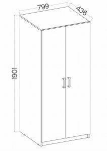 Malta 111 2D světle šedá kartotéka