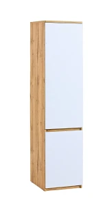 Šatní skříň 45 cm Arca 02 Dub Wotan/bílá