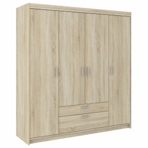 Čtyřdveřová šatní skříň Elena 4D SO04 Dub Sonoma