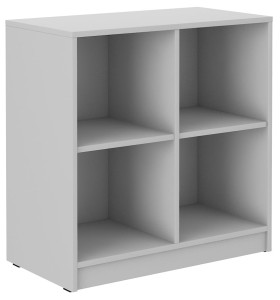 Otevřená skříň Malta 101 Light šedý