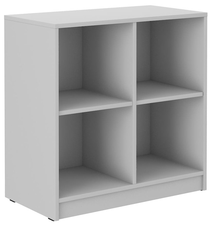 Otevřená skříň Malta 101 Light šedý