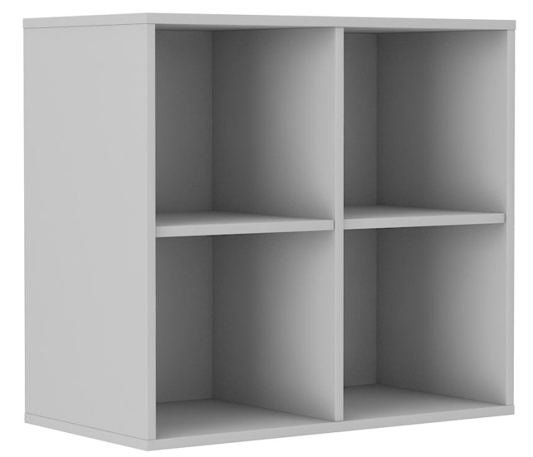 Malta 103 Otevřená nástěnná skříňka světle šedá