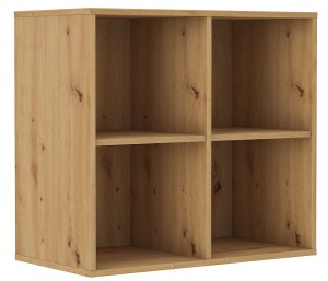 Nástěnná skříňka Malta 104 2D šedý/Dub Artisan