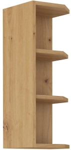 Otevřená horní kuchyňská skříňka 30 G-72 ZAK Dub Artisan