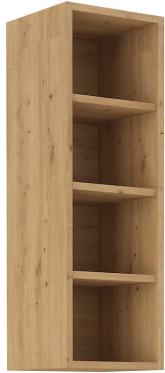 Otevřená horní kuchyňská skříňka 30 G-90 OTW Dub Artisan