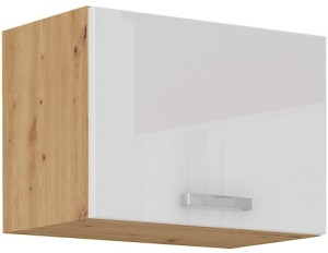 Horní skříňka pro kuchyň ARTISAN HG 50 GU-36 1F bílá/dub