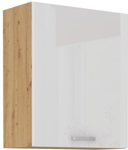 Horní skříňka do kuchyně ARTISAN HG 60 G-72 1F Bílá/Dubová