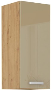 Horní skříňka pro kuchyň ARTISAN HG 30 G-72 1F Cappucino/dub