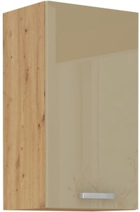 Horní skříňka pro kuchyň ARTISAN HG 40 G-72 1F Cappucino/dub