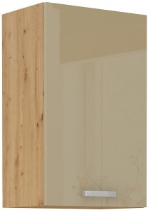 Horní skříňka pro kuchyň ARTISAN HG 45 G-72 1F Cappucino/dub