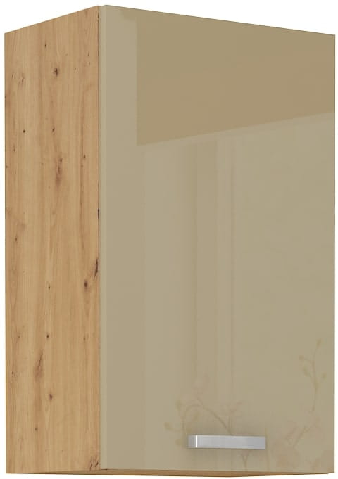 Horní skříňka pro kuchyň ARTISAN HG 45 G-72 1F Cappucino/dub