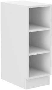 Otevřená stojící kuchyňská skříňka 30 D OTW bílá