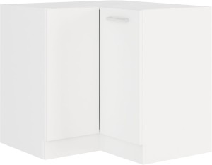 EKO rohová kuchyňská rohová skříňka 89x89 DN 1F bílá
