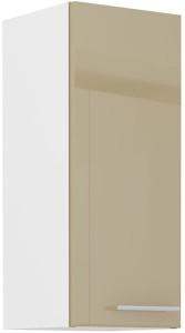 LARA 30 G-72 1F Cappucino/bílá kuchyňská horní skříňka