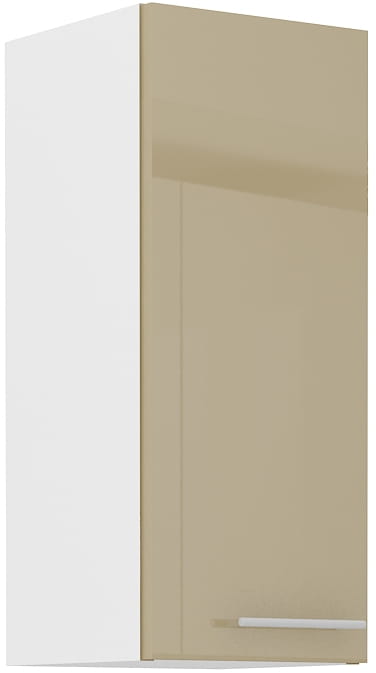LARA 30 G-72 1F Cappucino/bílá kuchyňská horní skříňka