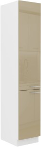 Komínová skříňka do kuchyně LARA 40 DK-210 2F Cappucino/bílá