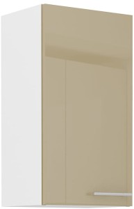 LARA 40 G-72 1F Cappucino/bílá kuchyňská horní skříňka