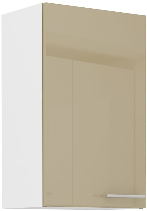 Horní skříňka do kuchyně LARA 45 G-72 1F Cappucino/bílá